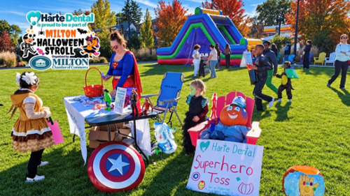 Harte Dental Dr. Kimberly Harte at Milton Halloween Stroll 2026 